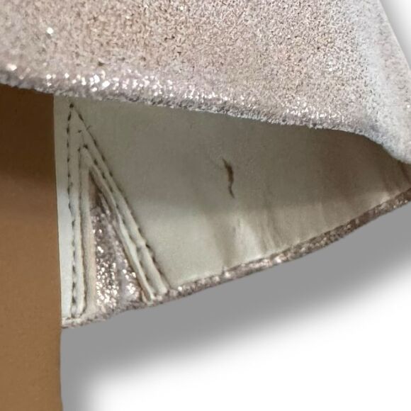 Cole Haan Womens Pink Rose Gold Double Strap Leather Slide Sandals Size 11 - Picture 9 of 10